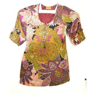 Voom by Joy Han Tunic‎ Dress Women's Size Medium M